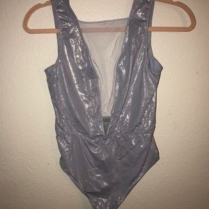 Victoria’s Secret sparkly bodysuit